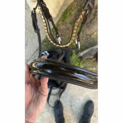 BRIDON ANATOMIQUE CLERMONT (TAILLE: CHEVAL - COULEUR: MARRON FONCÉ)*Horze Best