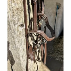 - Marque inconnue - Bridons - Filets>Bridon en cuir