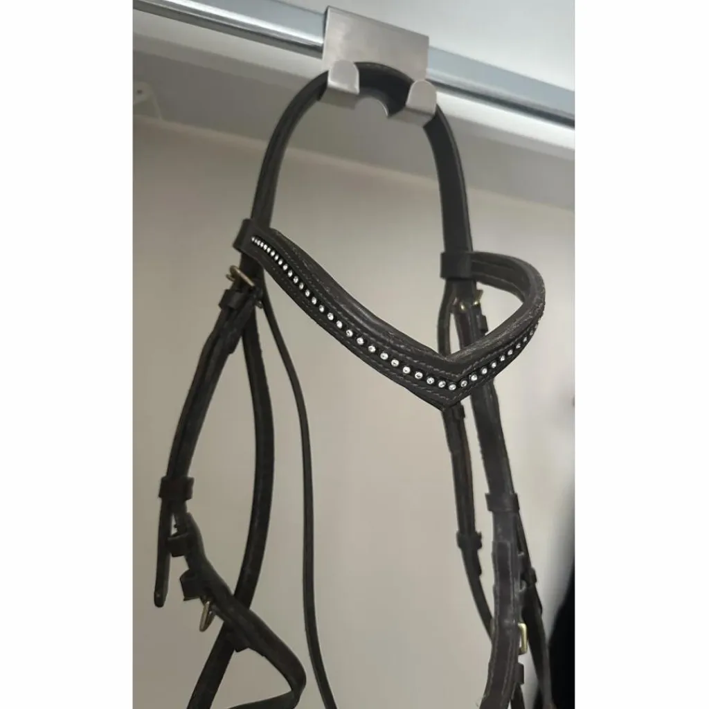 - Marque inconnue - Bridons - Filets>Bridon havane avec strass