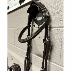 CWD Bridons - Filets>Bridon muserolle croisée taille 3-cheval