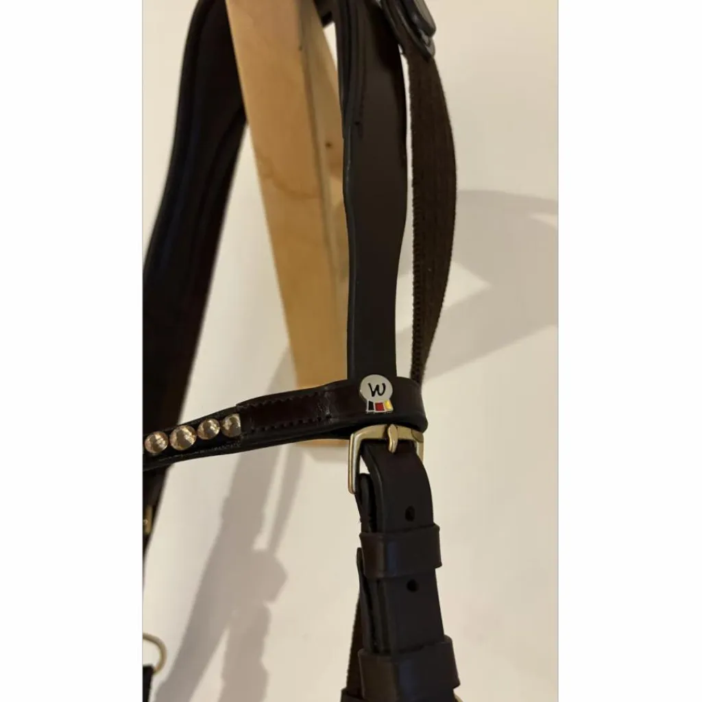 Waldhausen Bridons - Filets>Bridon X-Line sans mors bitless Havane