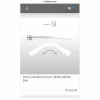 Winderen Mors Et Embouchures>Canon pour mors - Droit à double brisure 135 mm - White Edition - Comfort