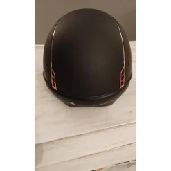 Casque d'équitation Miss Shield Shadowmatt Paint noir Crystal Fabric rose gold blason rose gold*Samshield Online