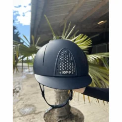 KEP Casques Et Bombes>Casque Bleu Marine Grande visière