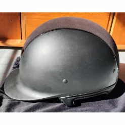 Casque shadowmatt top alcantara, chrome noir blason Swarovski taille M*Samshield Discount