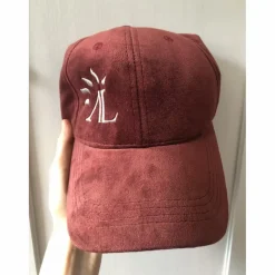 casquette velour rouge AL*Alexandra Ledermann Sale