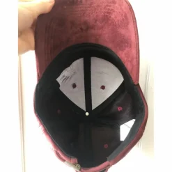 casquette velour rouge AL*Alexandra Ledermann Sale