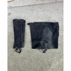 Covalliero Chaps>chaps cuir noir