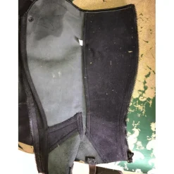 Ego7 Chaps>Chaps cuir noir