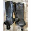 Chaps cuir noir*Equitheme New
