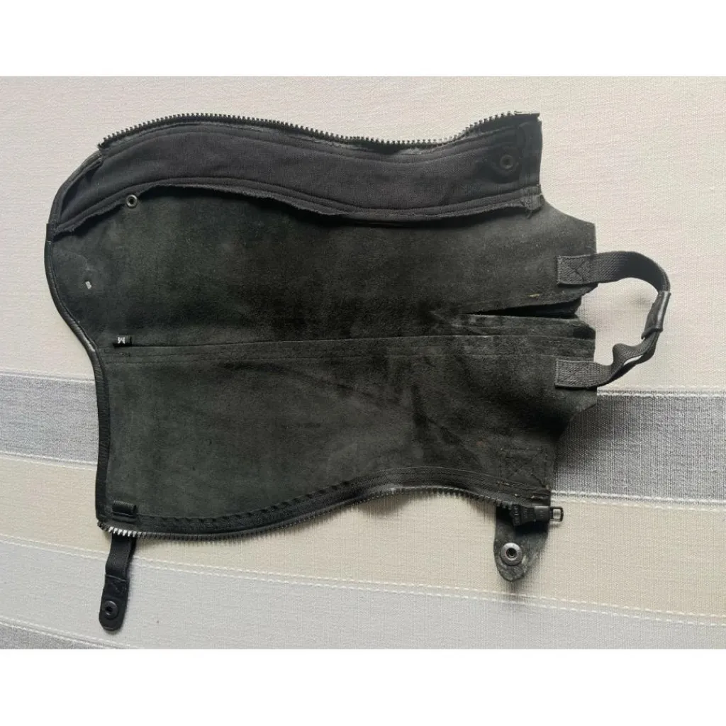 T de T Chaps>Chaps en cuir de vache haute qualité