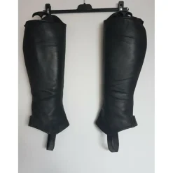 Chaps cuir noir*Fellini Sale