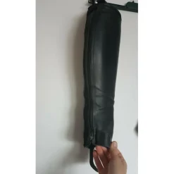 Chaps cuir noir*Fellini Sale