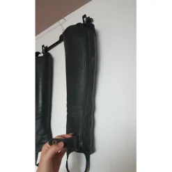 Chaps cuir noir*Fellini Sale