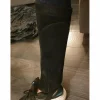 Fouganza Chaps>Chaps M en cuir de vachette ajustable