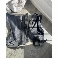 Chaps noires*Equitheme Outlet