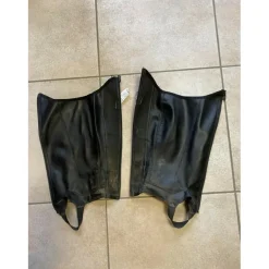 Fouganza Chaps>Chaps noires en synthétique