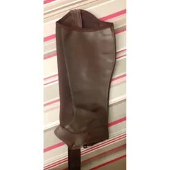 Chaps Équitation adulte 100 mesh marron*Fouganza New