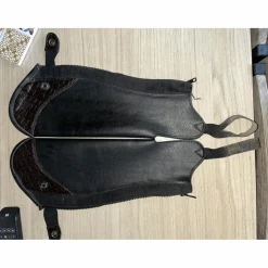 Chaps Steeds noir et marron en cuire*Kramer Best