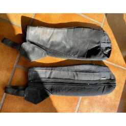 Fouganza Chaps>chaps synthétique noir