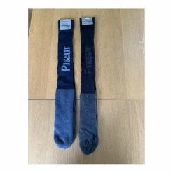 Pikeur Accessoires>Chaussettes laine noires et bleues