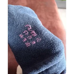 Chaussettes rose et noir*Fouganza