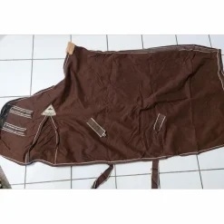 Equitheme Couvertures>Chemise d'écurie marron de la marque