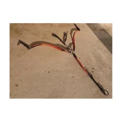 Collier chasse martingale noir orange*- Marque inconnue - New