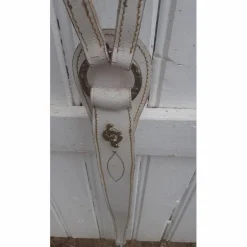 COLLIER CHASSE PORTUGUAIS BLANC + ALLIANCES*- Marque inconnue - Sale