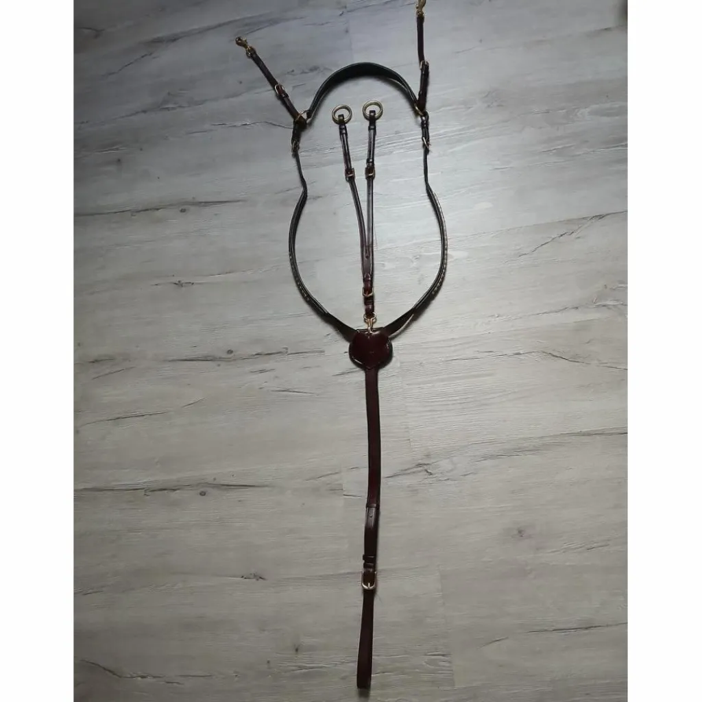 Collier de chasse + martingale clincher*HKM Sale