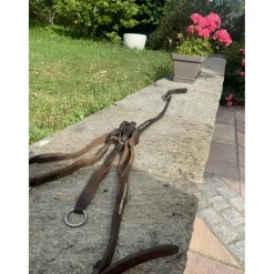 Collier de chasse en cuir (taille cheval)*Chetak Online