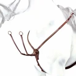Collier de chasse en Y, avec martingale, détails clincher, Équipe Emporio*Equipe New