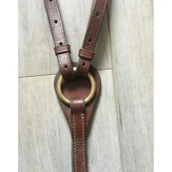 Collier de chasse cuir marron - Taille cheval*Forestier Online