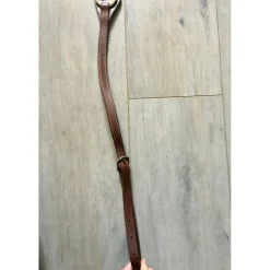 Collier de chasse cuir marron - Taille cheval*Forestier Online
