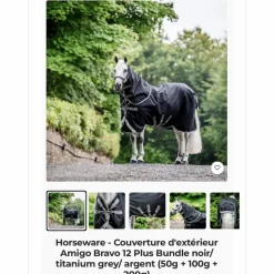 Couverture imperméable 1200D 50g + liners*Horseware Sale