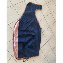 Equitheme Couvres-Reins>Couvre rein 155 bleu et rose