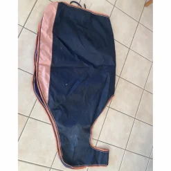 Equitheme Couvres-Reins>Couvre rein 155 bleu et rose