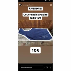 Equitheme Couvres-Reins>Couvre rein polaire