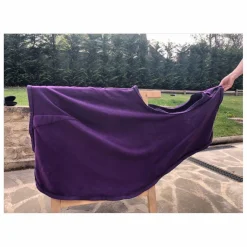 Equitheme Couvres-Reins>Couvre rein violet