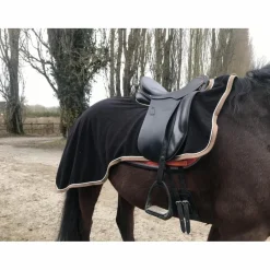 Equitheme Couvres-Reins>Couvre reins noir