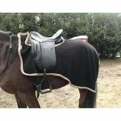 Equitheme Couvres-Reins>Couvre reins noir