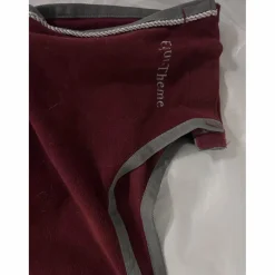 couvre reins polaire bordeaux*Equitheme Discount