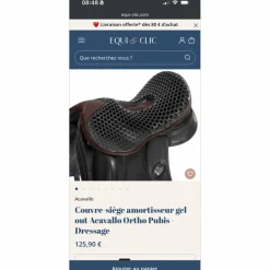 couvre siège amortisseur*Acavallo Best