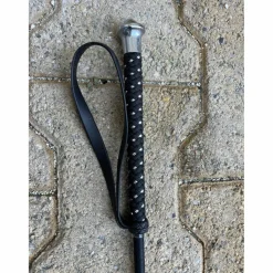 Equitheme Cravaches / Sticks / Chambrières>cravache noire
