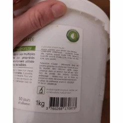 Curcuma ESC plante pure déshydratée complément alimentaire cheval*- Marque inconnue - New