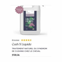 Padd Compléments Alimentaires>Cush X cheval Hilton Herbs
