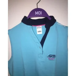 Fouganza Polos / Tshirts Équitation>Débardeur bleu ciel