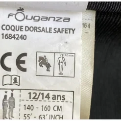 Dorsale noir*Fouganza Discount