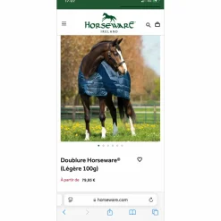 Doublure / Liner 100g 115cm*Horseware Online