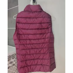 Doudoune prune XS sans manche*- Marque inconnue - Clearance